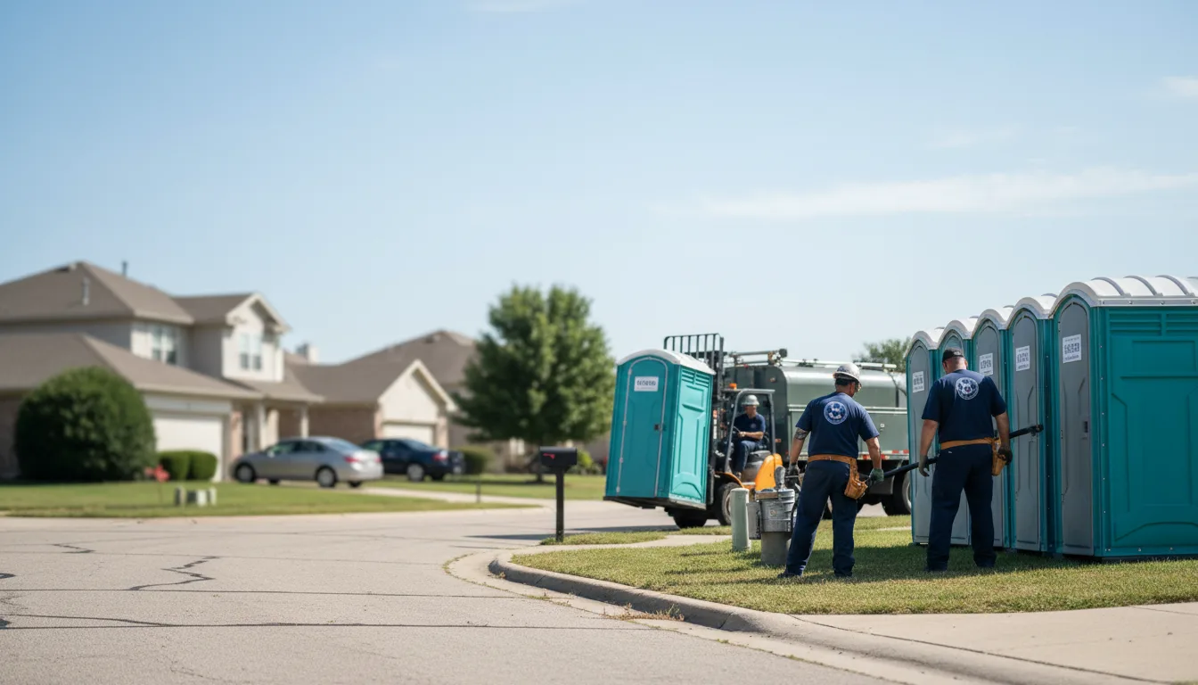 Porta Potty Rental in Sterling City, TX near me